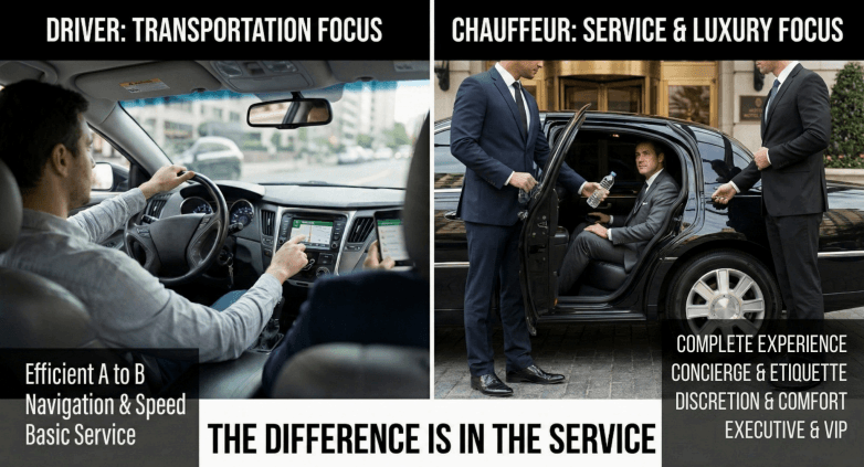 What is the Difference Between a Driver and a Chauffeur?